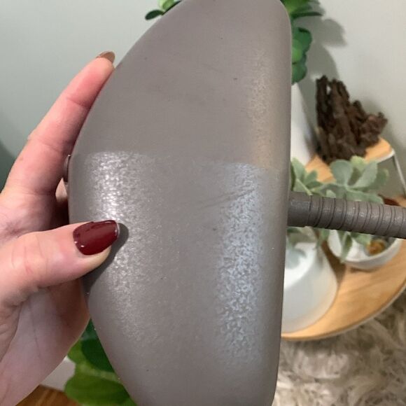 Vintage Grey Cast Metal Industrial Style Gooseneck Lamp - Picture 14 of 17